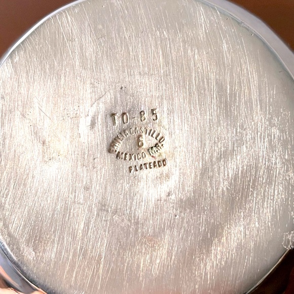 💚Emilia Castillo Ltd Ed. Mexico Semi Precious Sterling Silver Frog Creamer💚 - Picture 11 of 11